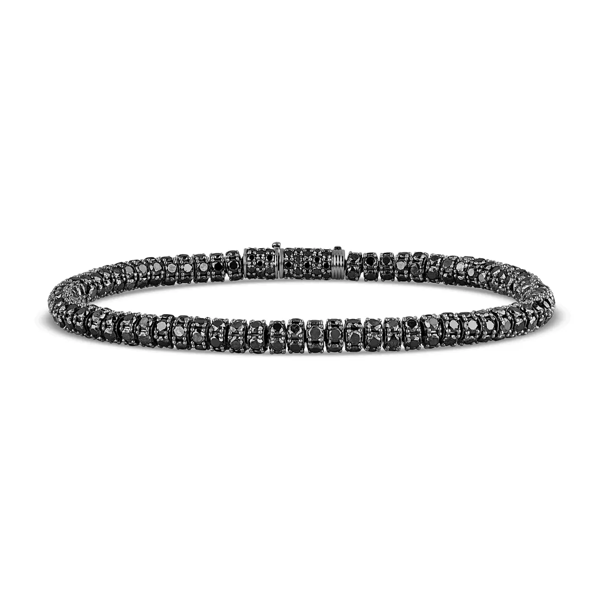 Black Diamond Tube Bracelet