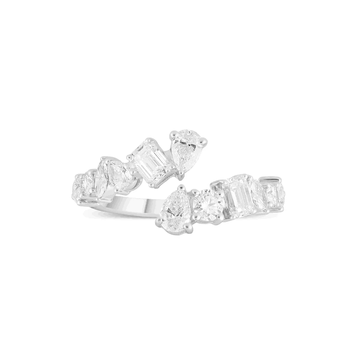 Mixed Cut Diamond  Ring